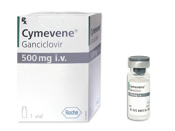 CYMEVENE subst sèche 500 mg flac