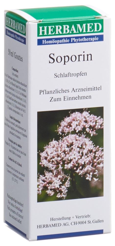 Soporin Schlaftropfen, Tropfen zum Einnehmen