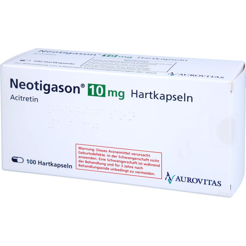 NEOTIGASON caps 10 mg 100 pce