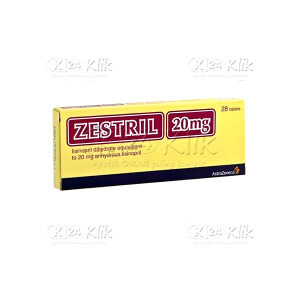 ZESTRIL cpr 20 mg 100 pce