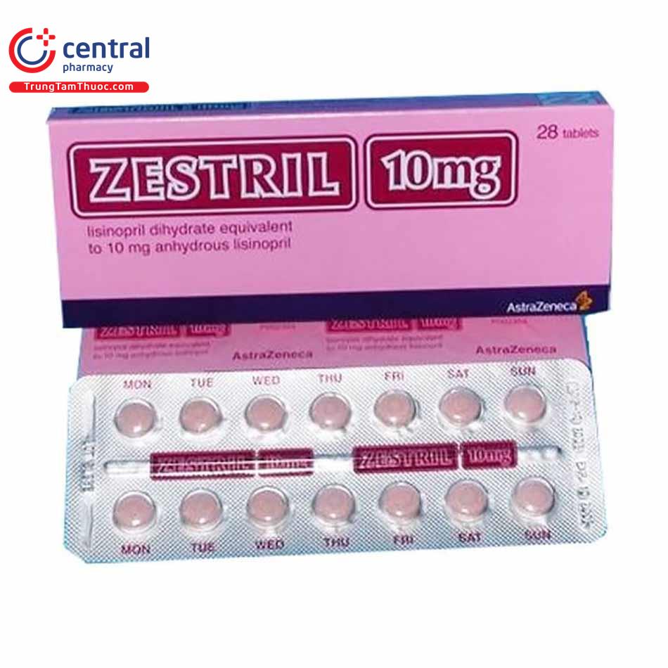 ZESTRIL cpr 10 mg 30 pce