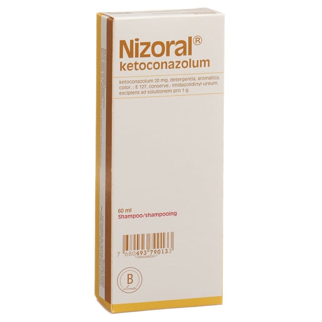 NIZORAL shampooing 20 mg/g fl 60 ml