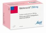 Mefenacide, caps 250 mg , 100 pce