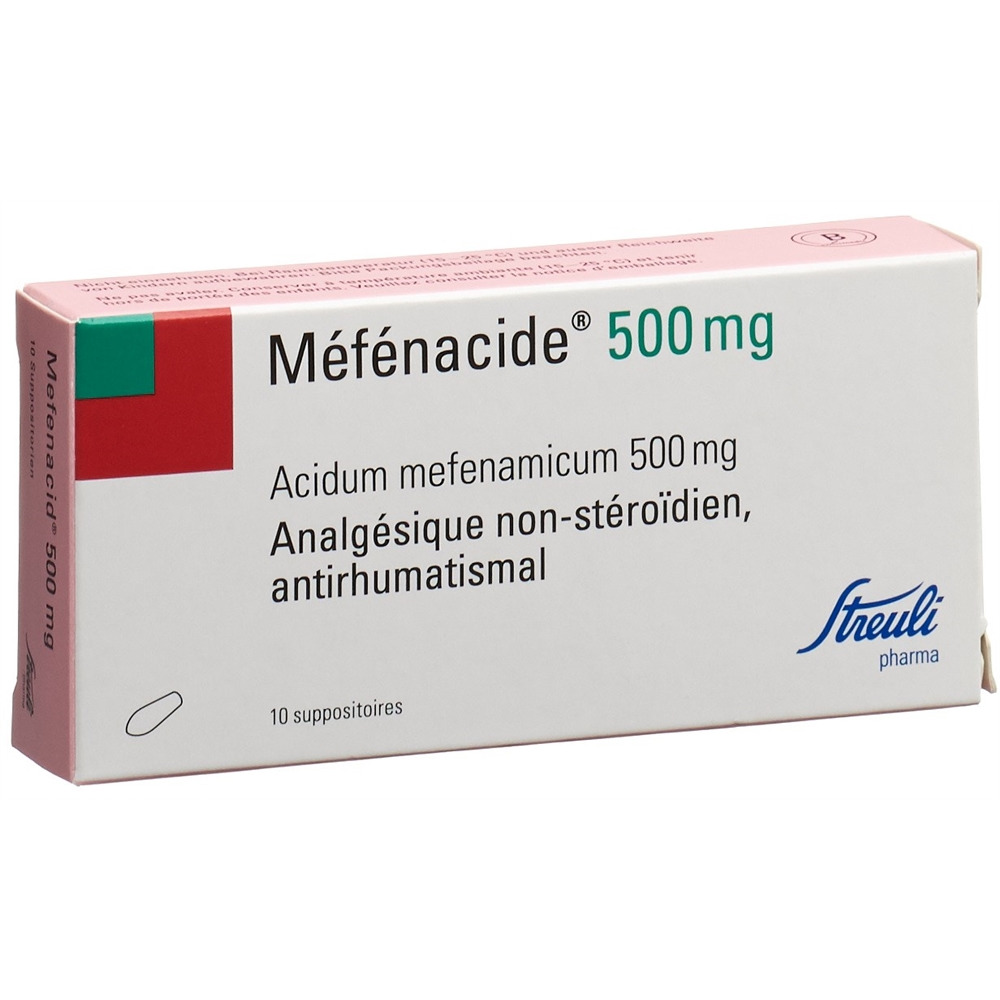 MEFENACIDE supp 125 mg 10 pce