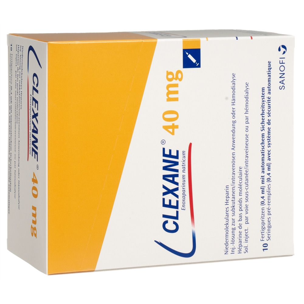Clexane 40 mg/0.4 ml, solution injectable