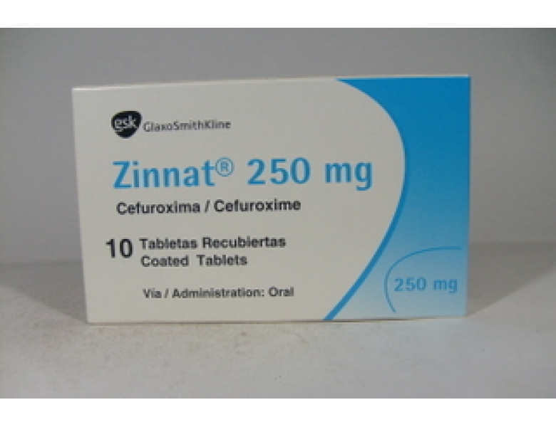 ZINAT cpr pell 250 mg 14 pce