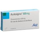 ACETALGINE supp 500 mg 10 pce