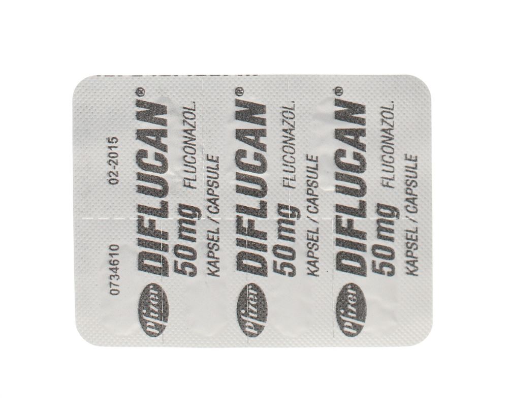 DIFLUCAN caps 50 mg 7 pce