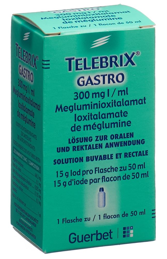 Telebrix Gastro, Lösung zum Einnehmen/Rektallösung