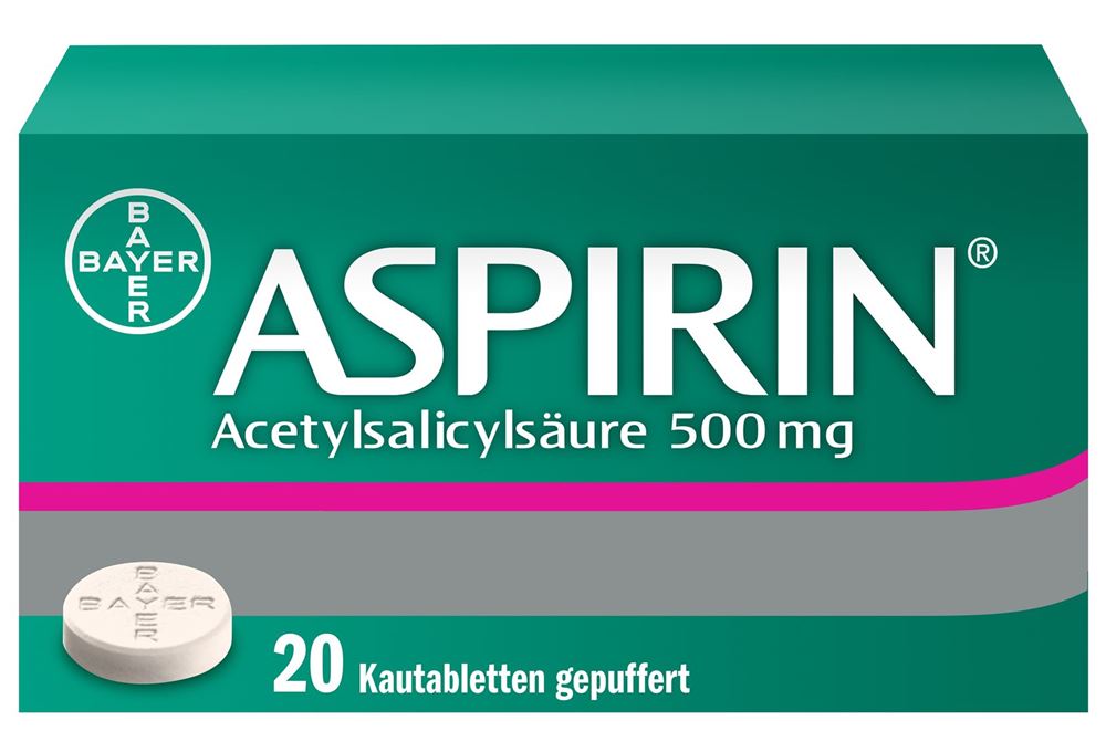 Aspirin, Kautabletten