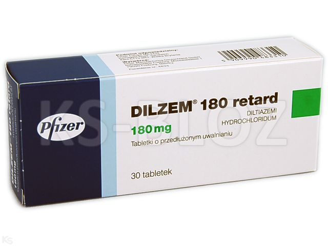 DILZEM RR cpr pell 180 mg 30 pce