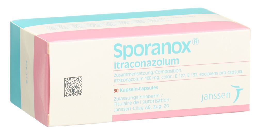 SPORANOX caps 100 mg 30 pce