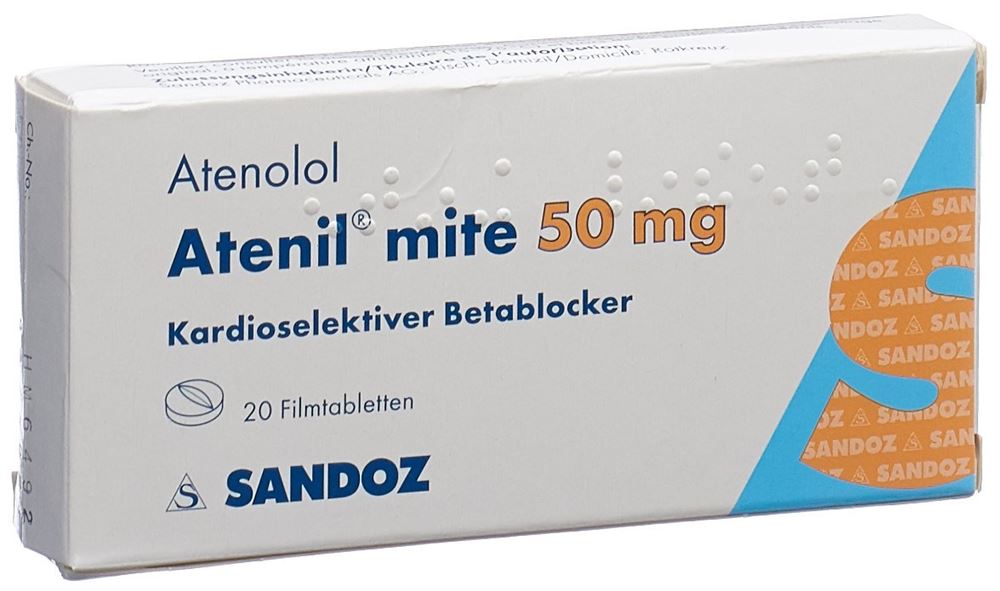 ATENIL mite cpr pell 50 mg 20 pce
