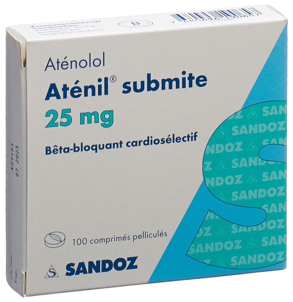 ATENIL submite cpr pell 25 mg 100 pce