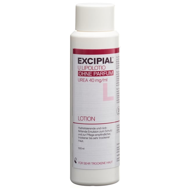 Excipial U lipolotion, lot sans parfum , 500 ml