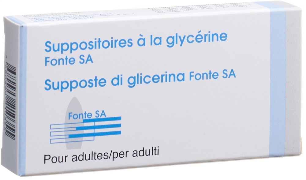 Supposte di glicerina Fonte SA, supposte per adulti