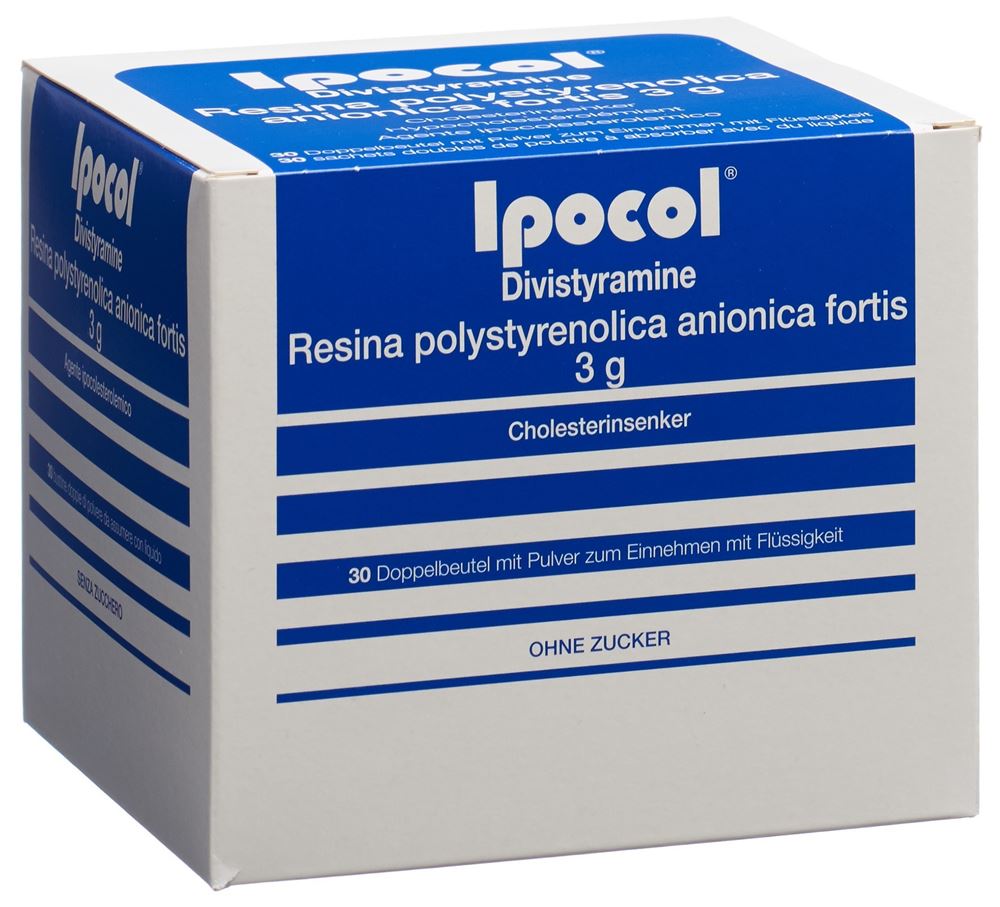 Ipocol Divistyramine, polvere per sospensione orale