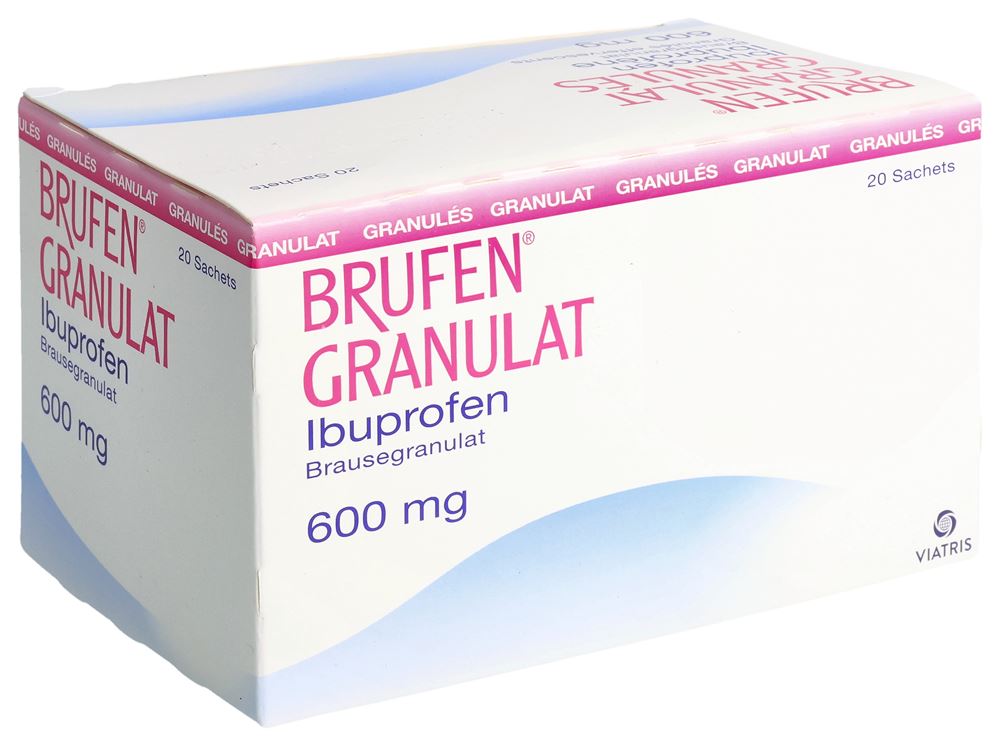 BRUFEN gran eff 600 mg sach 20 pce