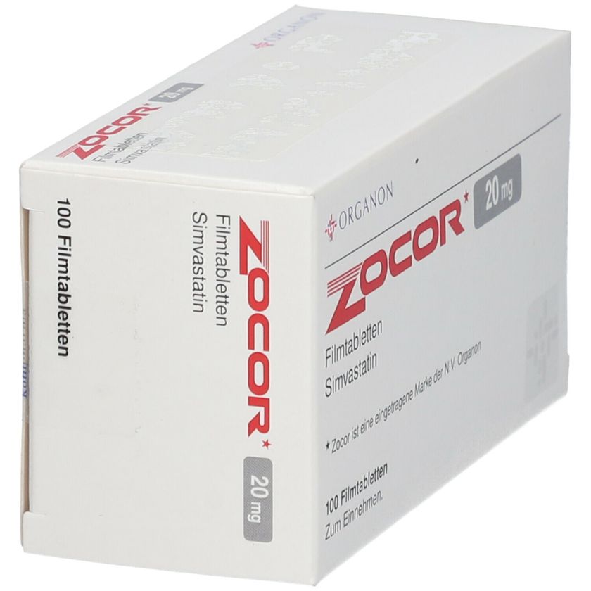 ZOCOR cpr pell 20 mg 98 pce