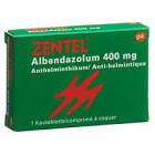 ZENTEL cpr croquer 400 mg
