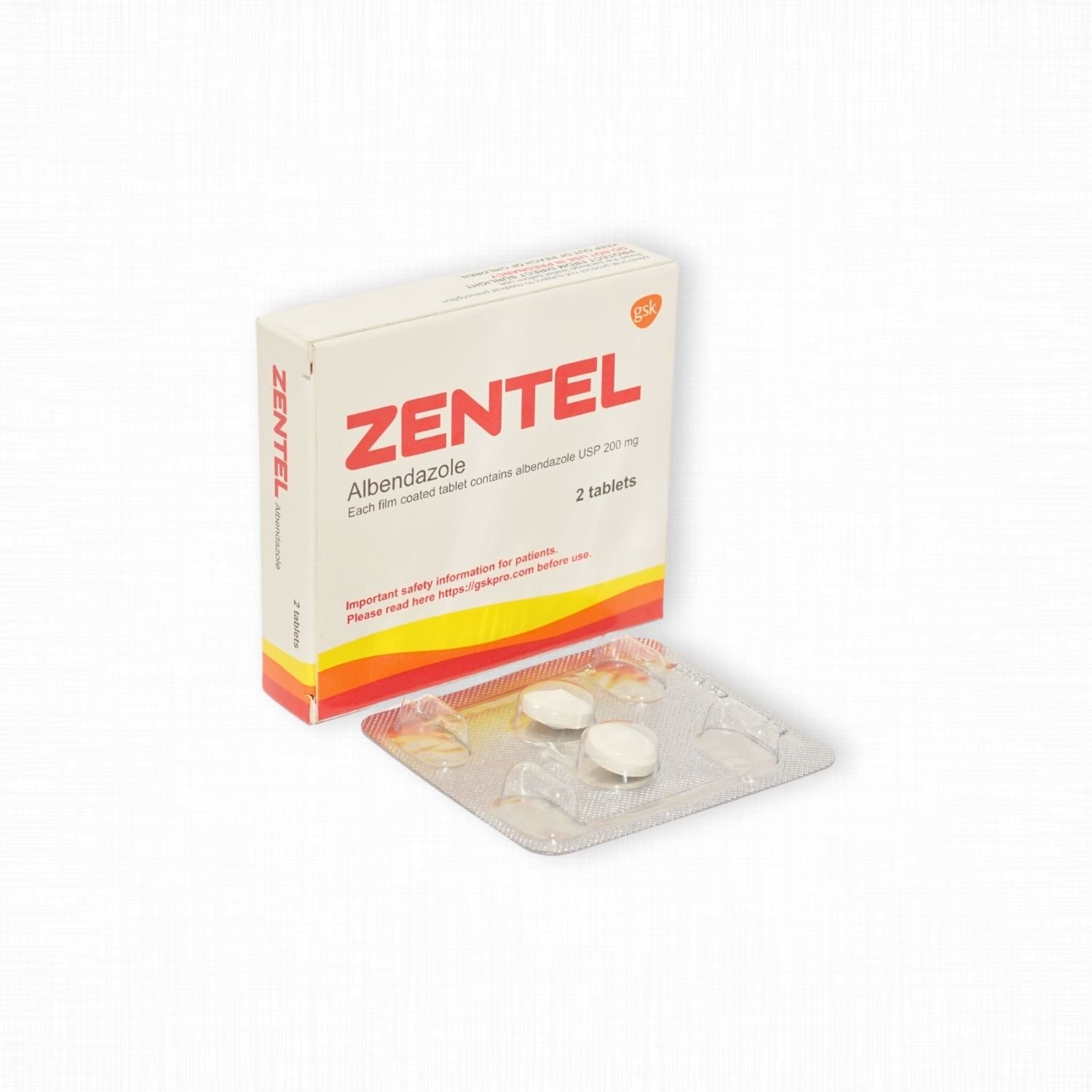 ZENTEL cpr croquer 400 mg