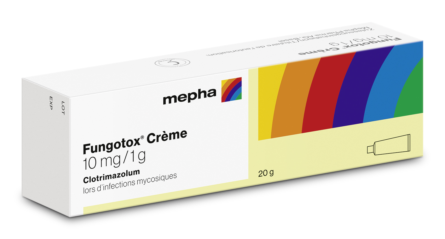 FUNGOTOX crème 10 mg/g tb 50 g