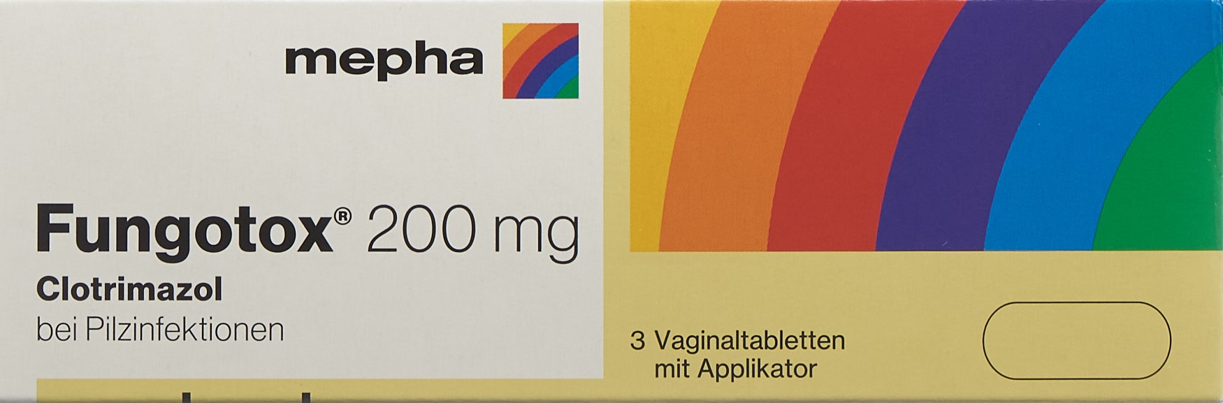 FUNGOTOX cpr vag 200 mg 3 pce