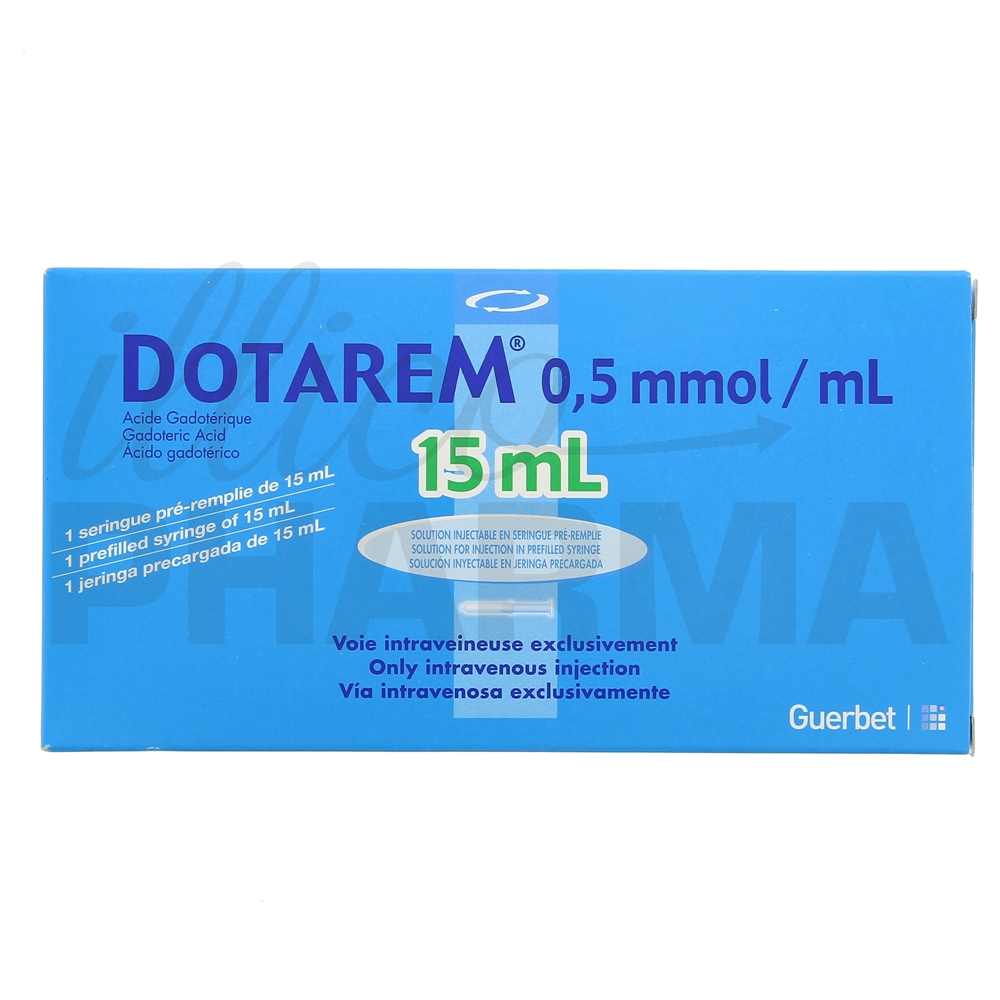 DOTAREM sol inj 4.189 g/15ml flac 15 ml