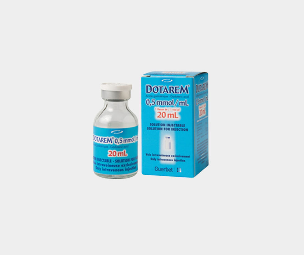 DOTAREM sol inj 5.586 g/20ml flac 20 ml