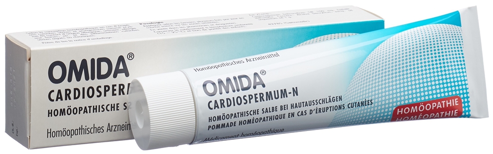 Omida Cardiospermum-N bei Hautausschlägen, Creme