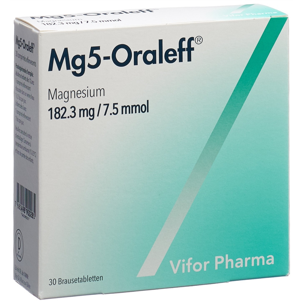 MG5-ORALEFF cpr eff 7.5 mmol bte 30 pce