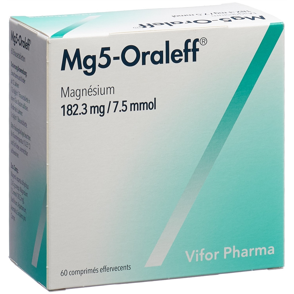 Mg 5-Oraleff, comprimés effervescents