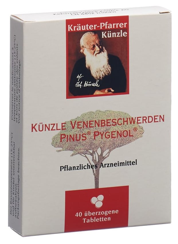 PINUS PYGENOL Künzle troubles veineux 40 pce