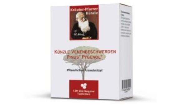 Künzle Venenbeschwerden Pinus Pygenol, überzogene Tabletten