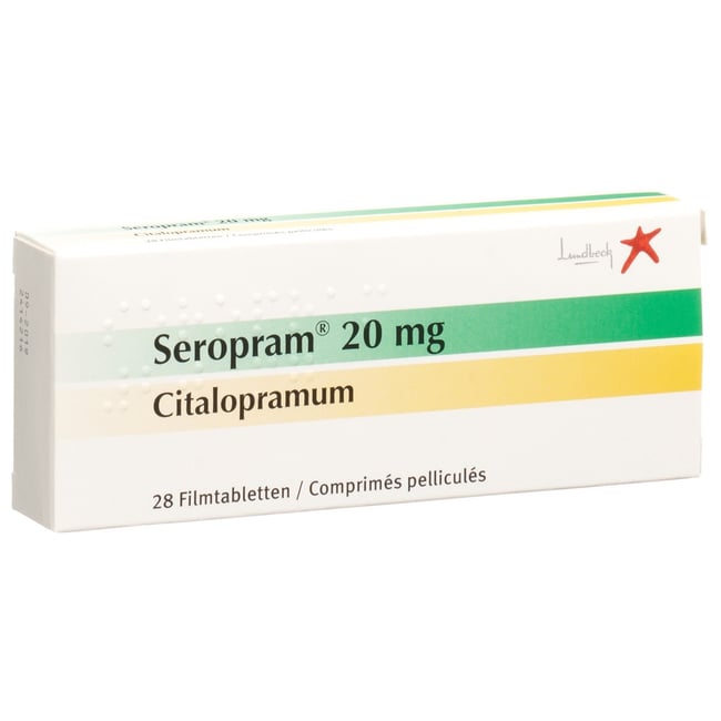 SEROPRAM cpr pell 20 mg 28 pce