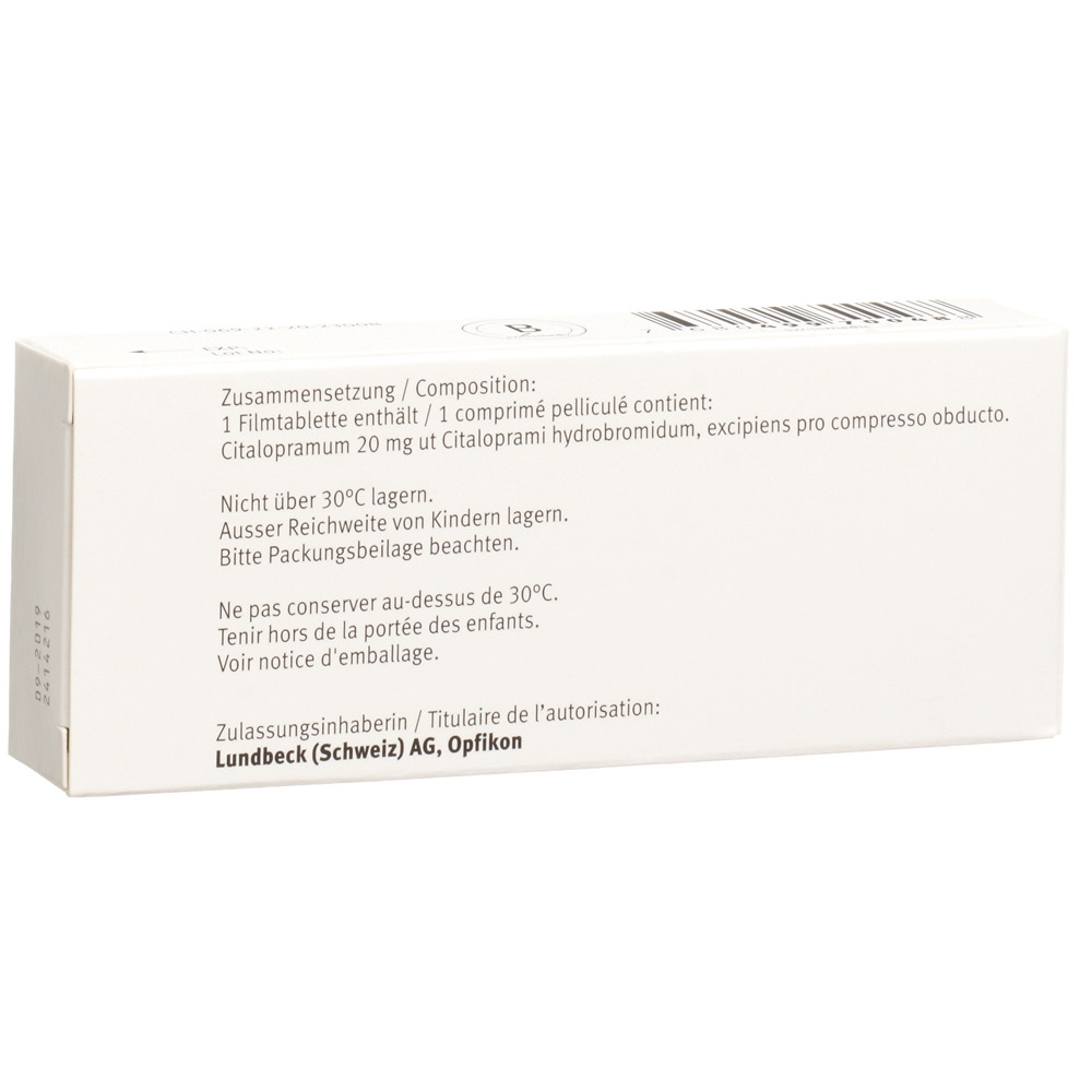 SEROPRAM cpr pellic 20 mg 28 pce