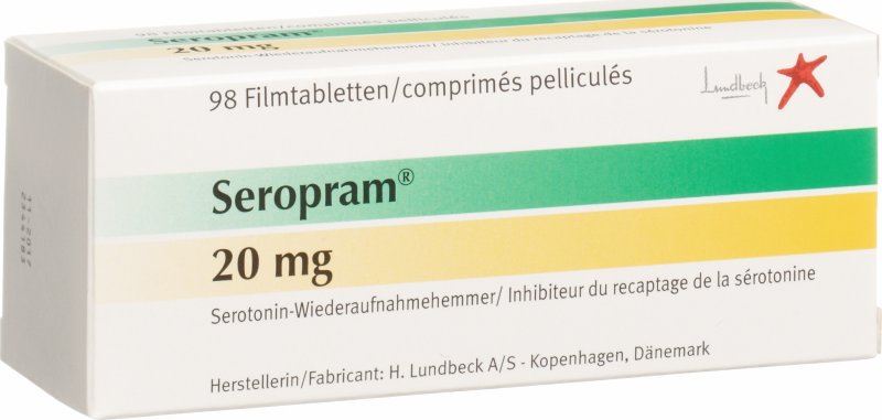 SEROPRAM cpr pell 20 mg 98 pce