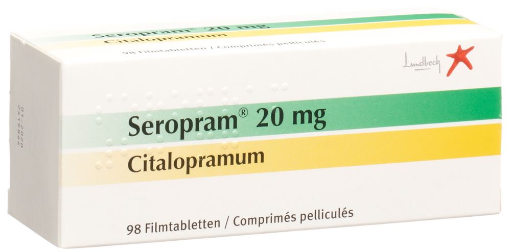 Seropram 20 mg, Filmtabletten