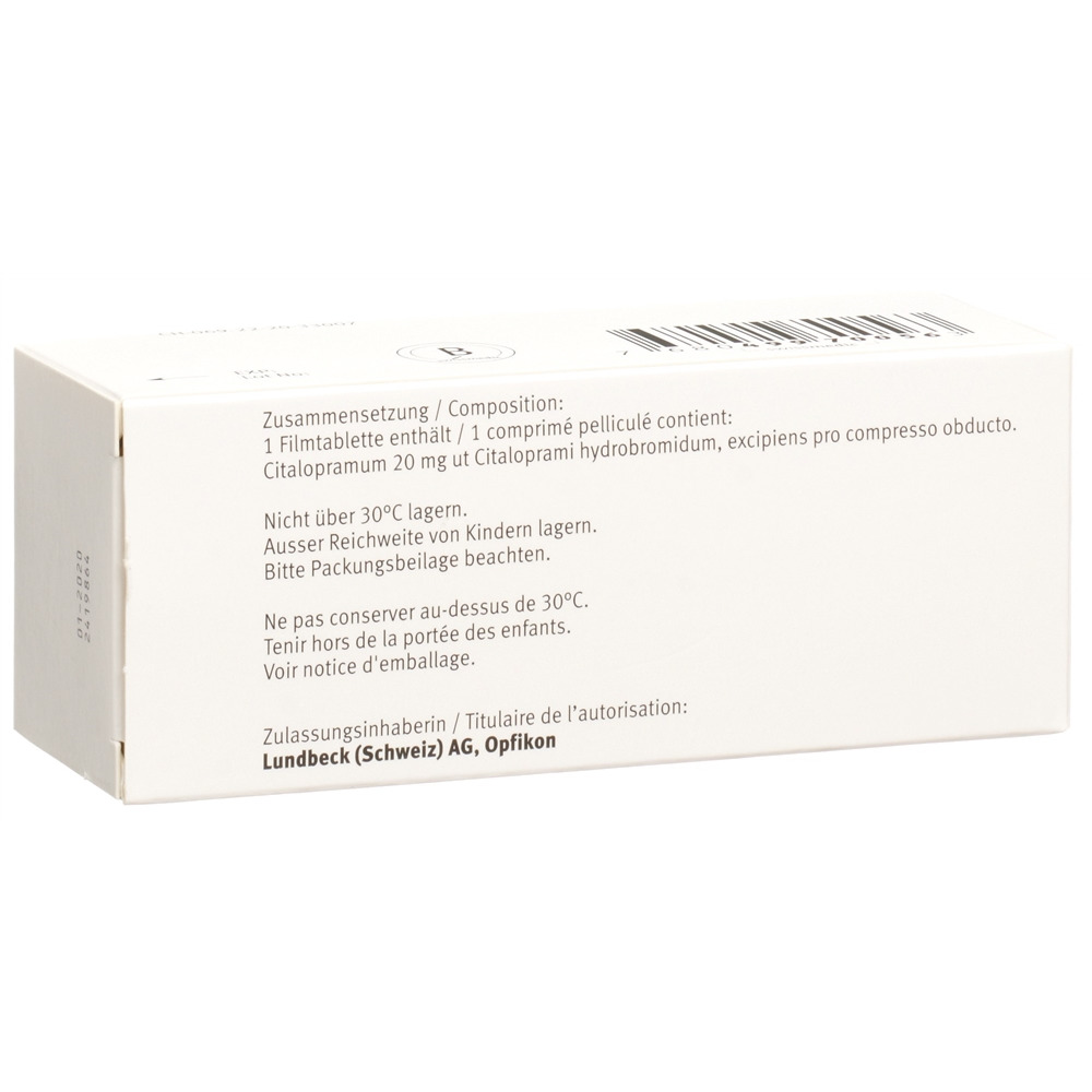 Seropram 20 mg, Filmtabletten