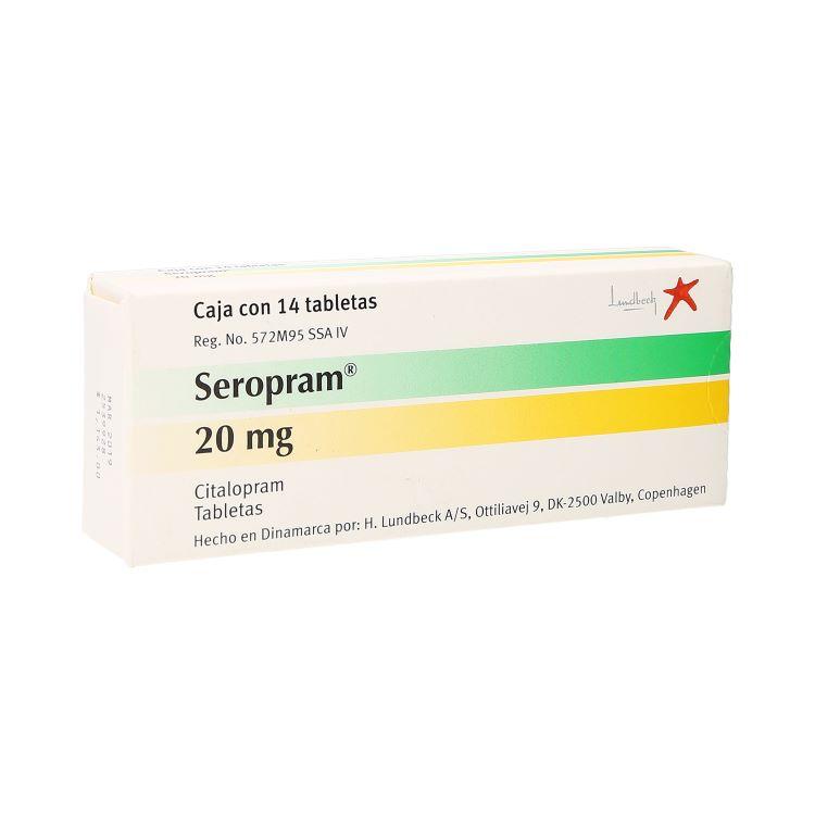 SEROPRAM cpr pell 20 mg 14 pce