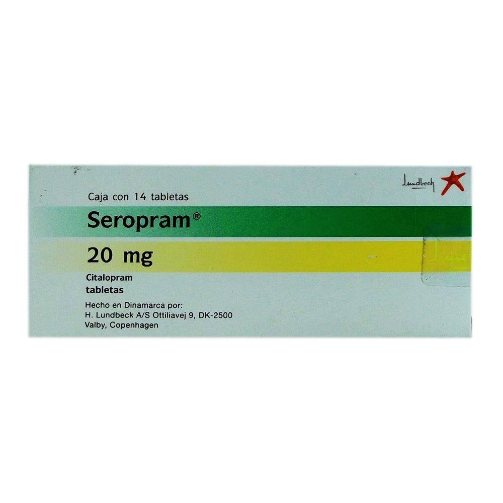 SEROPRAM cpr pell 20 mg 14 pce