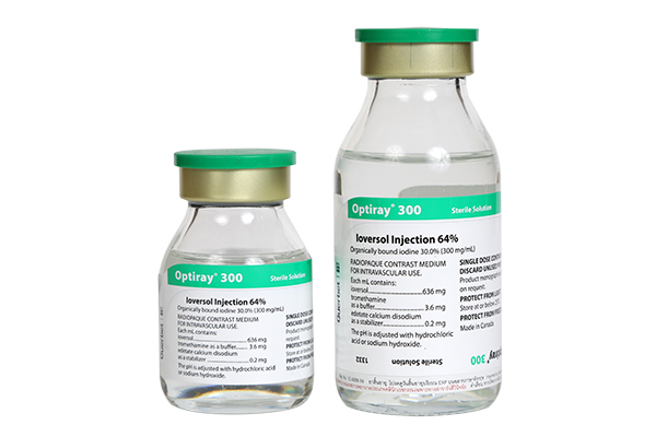 OPTIRAY sol inj 300 mg/ml vial 200 ml