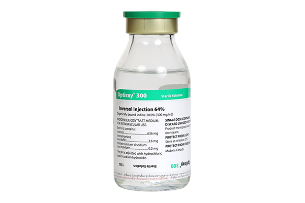 Optiray 300, sol inj 300 mg/ml , 10 flac 200 ml