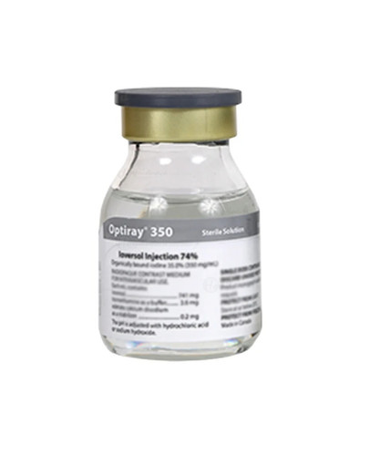 OPTIRAY sol inj 350 mg/ml vial 50 ml