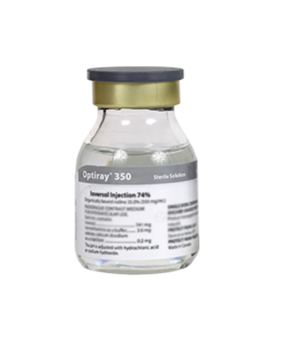 OPTIRAY sol inj 350 mg/ml HH ser pré 50 ml
