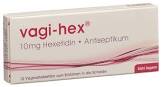 VAGI-HEX cpr vag 10 mg 12 pce