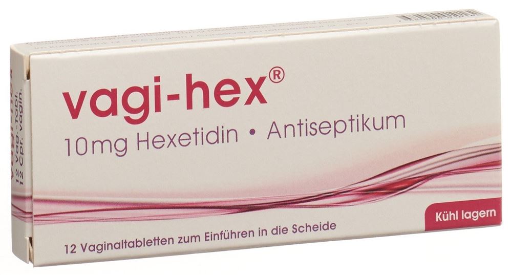 VAGI-HEX cpr vag 10 mg 12 pce