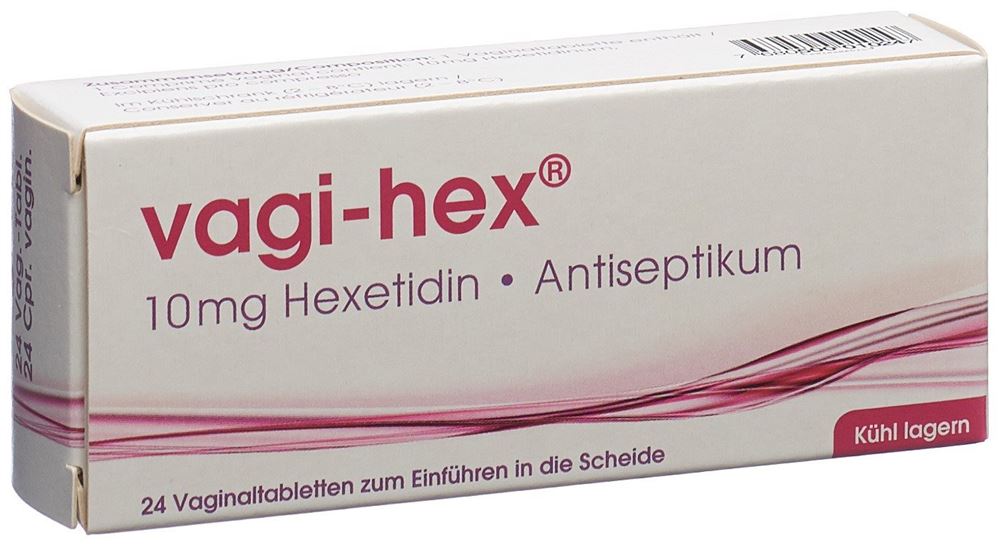 VAGI-HEX cpr vag 10 mg 24 pce