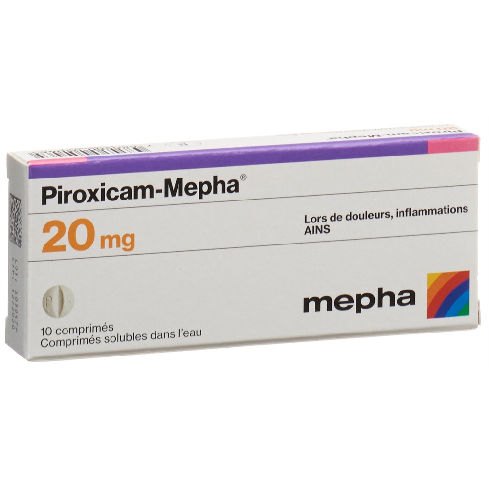 PIROXICAM Mepha cpr 20 mg 30 pce