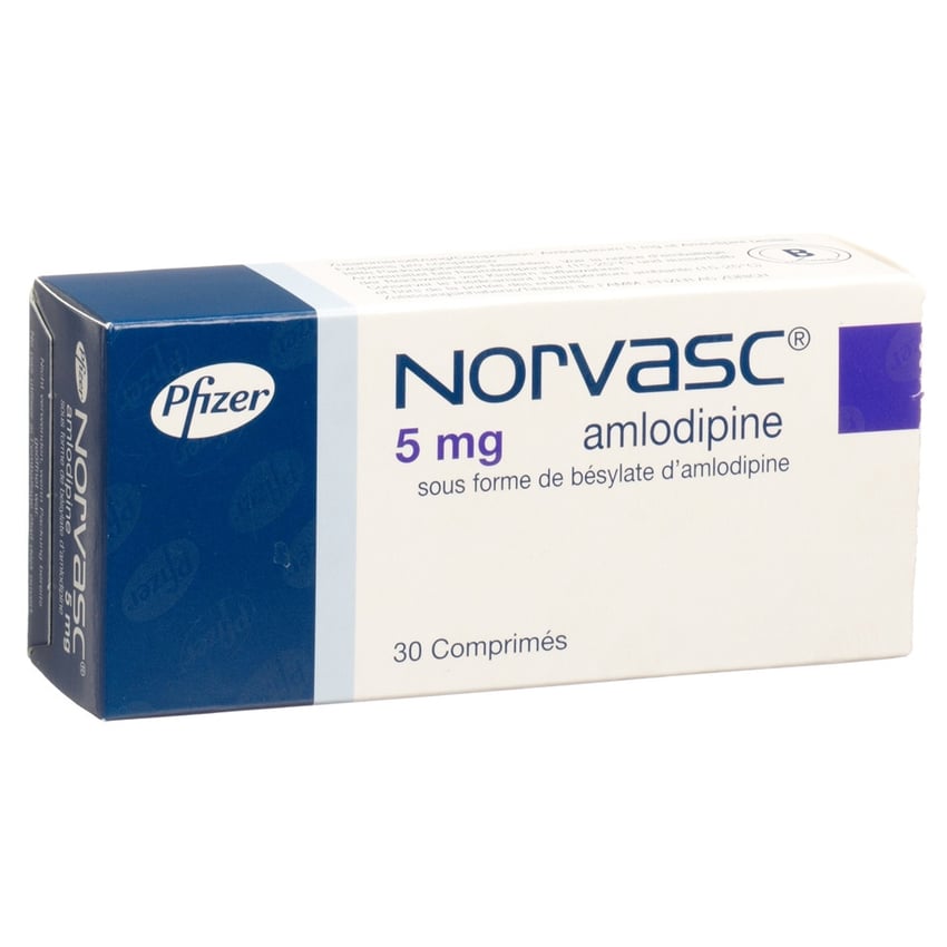 NORVASC cpr 5 mg 30 pce